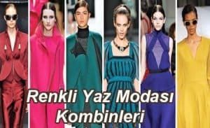 Renkli yaz modası