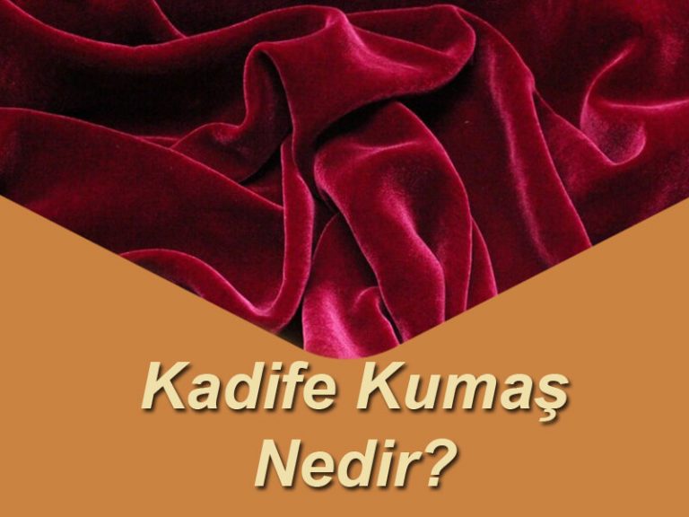 Kadife Kumaş